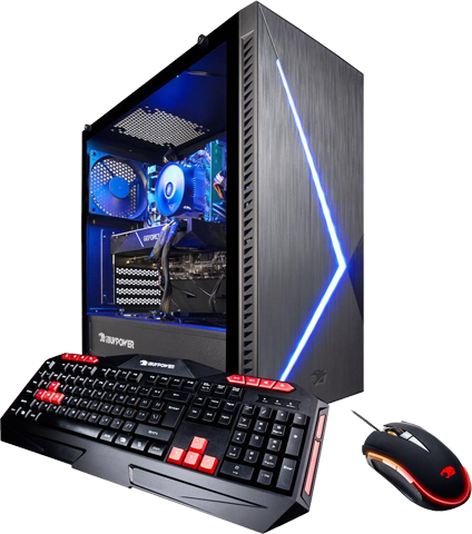 iBUYPOWER - Gaming Desktop PC - AMD Ryzen 7 2700X (3.70 GHz